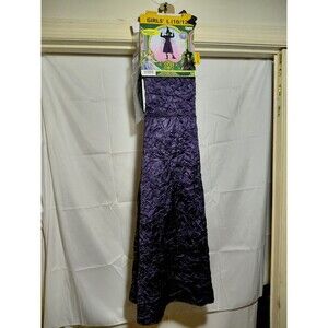 Wicked The Movie Girls Halloween Costume Elphaba Size L 10/12 NEW